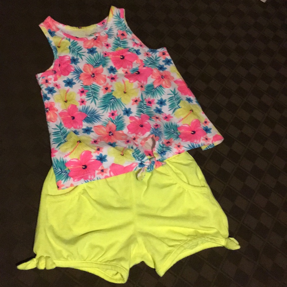 Tank and shorts